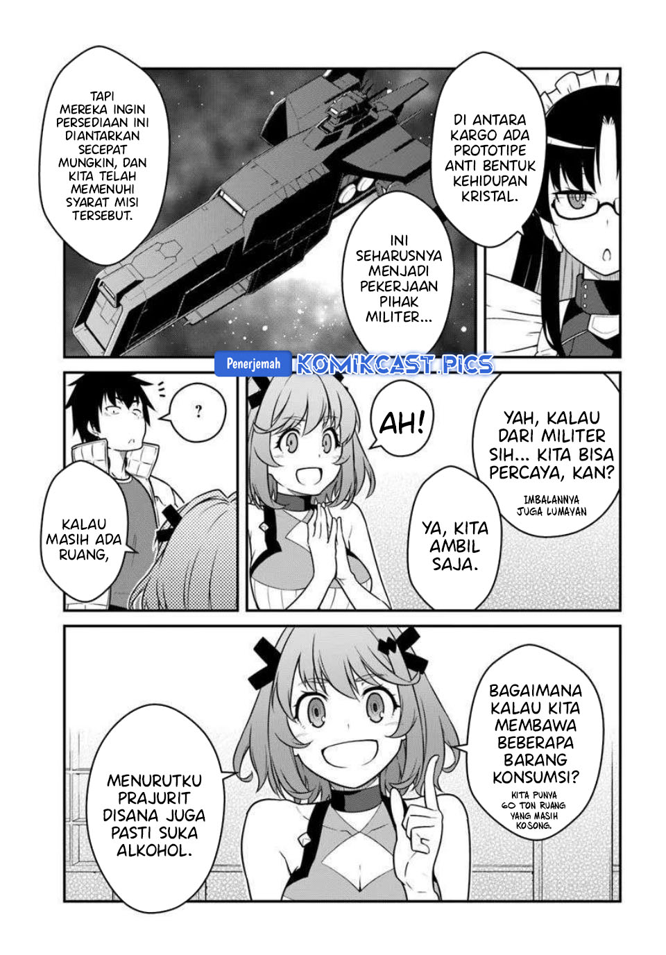 Mezametara Saikyou Soubi to Uchuusen-mochi datta no de, Ikkodate Mezashite Youhei Toshite Jiyuu ni Ikitai chapter 50